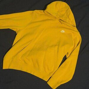 Nike Men's Yellow Hoodie